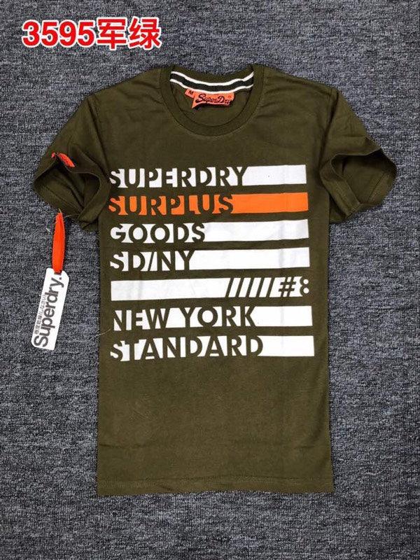 Super Dry New York Outlet Brown T Shirt - Obeezi