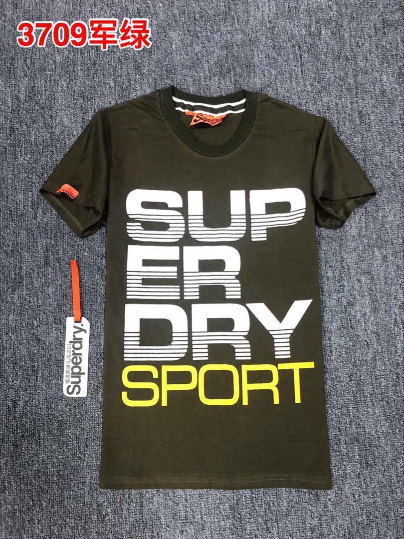 Superdry Classic Print Sport Green T shirt - Obeezi