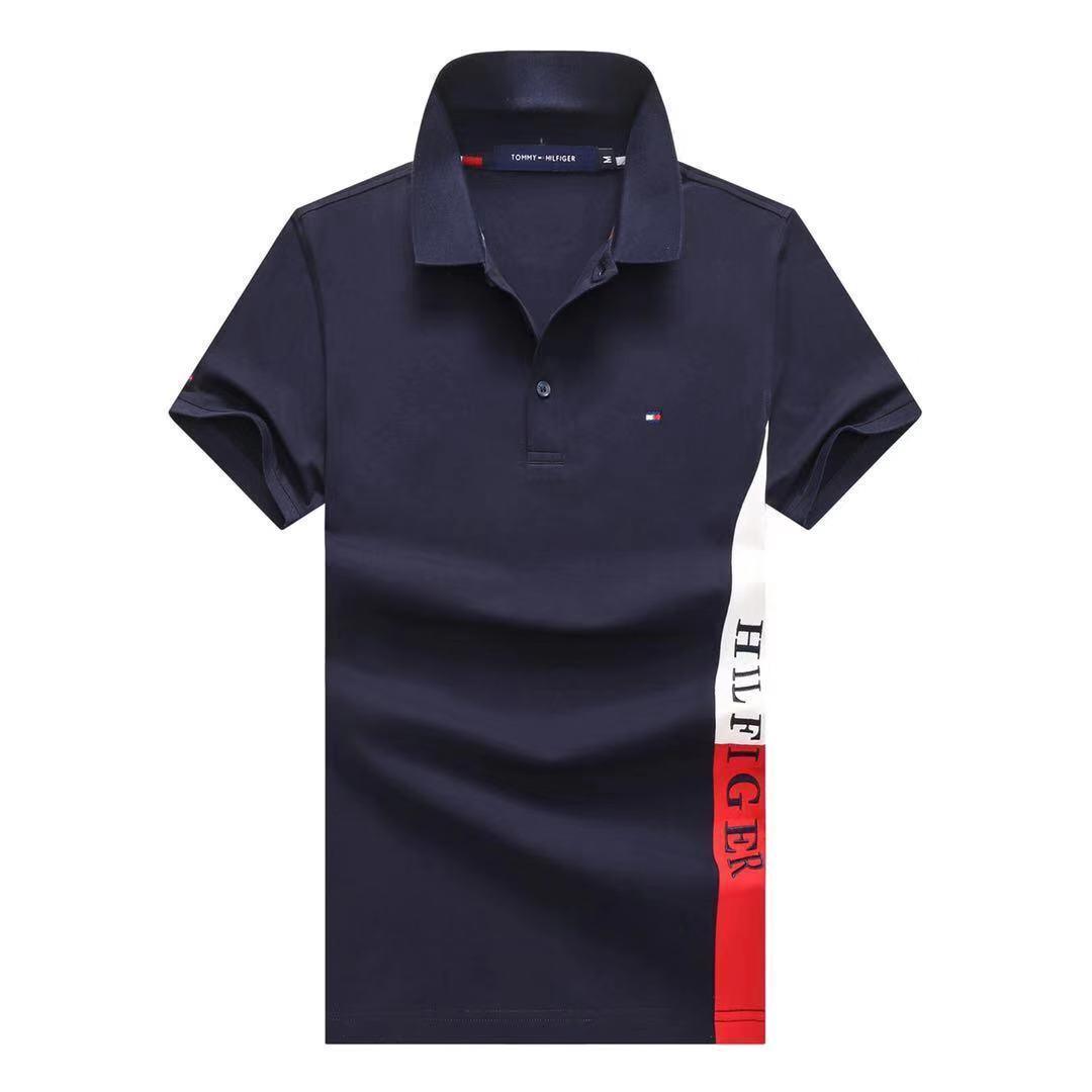 Tom Custom Fit Essential Performance Polo-Navy Blue - Obeezi.com