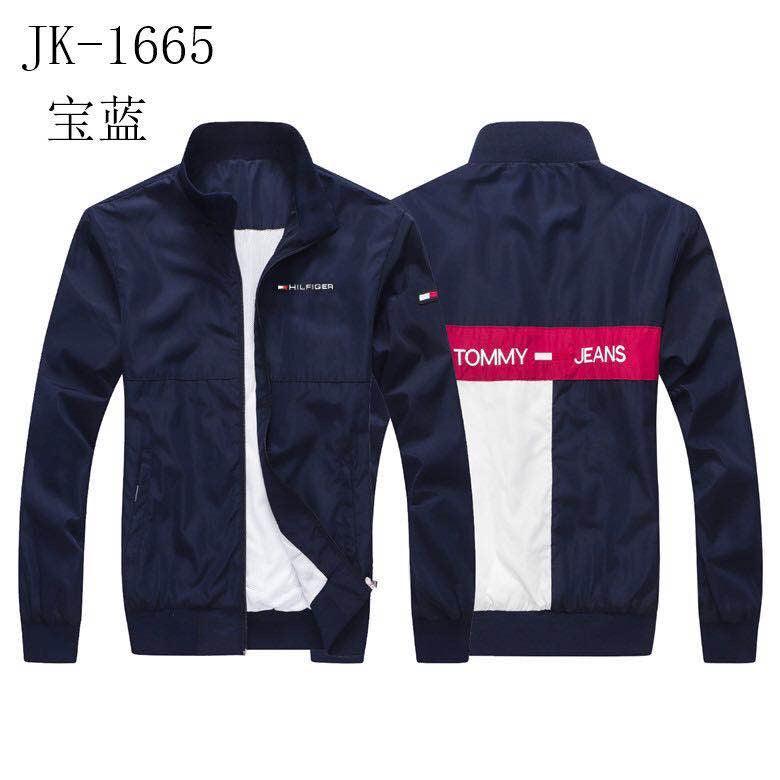 Tommy Hilfiger Back Design Navy Blue Tracksuit - Obeezi