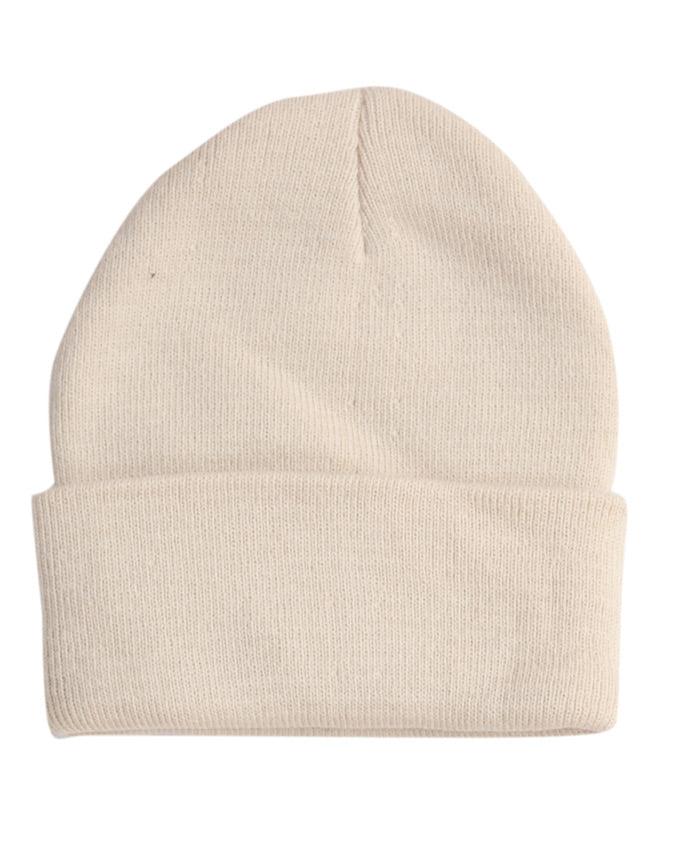 Tommy Hilfiger Sport Knit Cuffed Beanie Cream - Obeezi.com