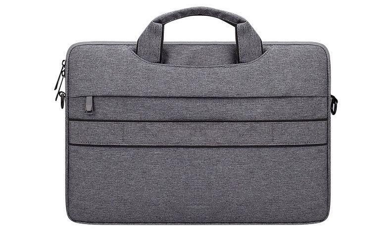 15.6 Inch Custom Waterproof Computer Laptop Messenger Bag-Grey - Obeezi.com