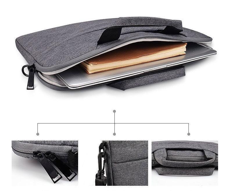 15.6 Inch Custom Waterproof Computer Laptop Messenger Bag-Navy Blue - Obeezi.com