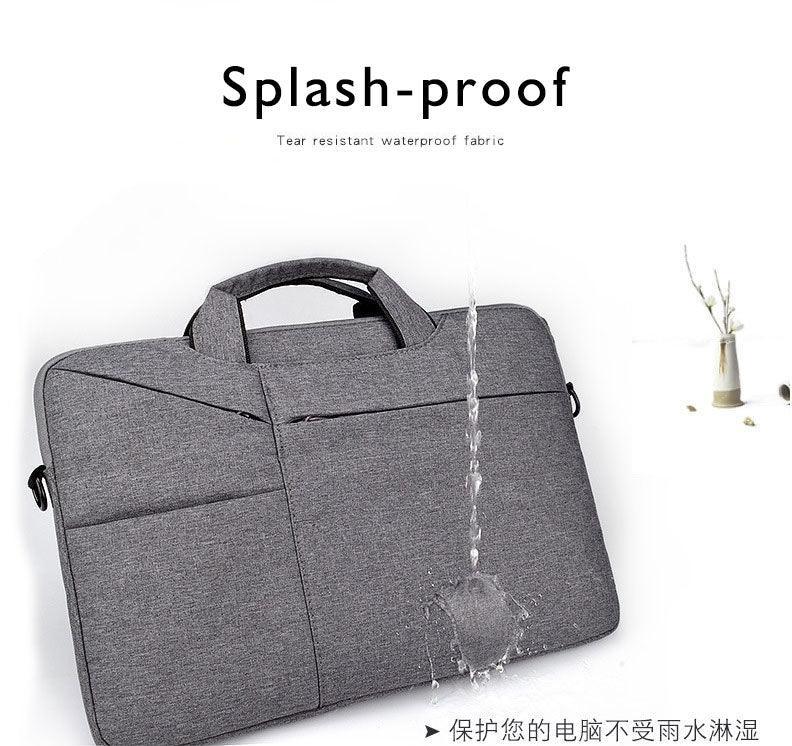 15.6 Inch Custom Waterproof Computer Laptop Messenger Bag-Navy Blue - Obeezi.com