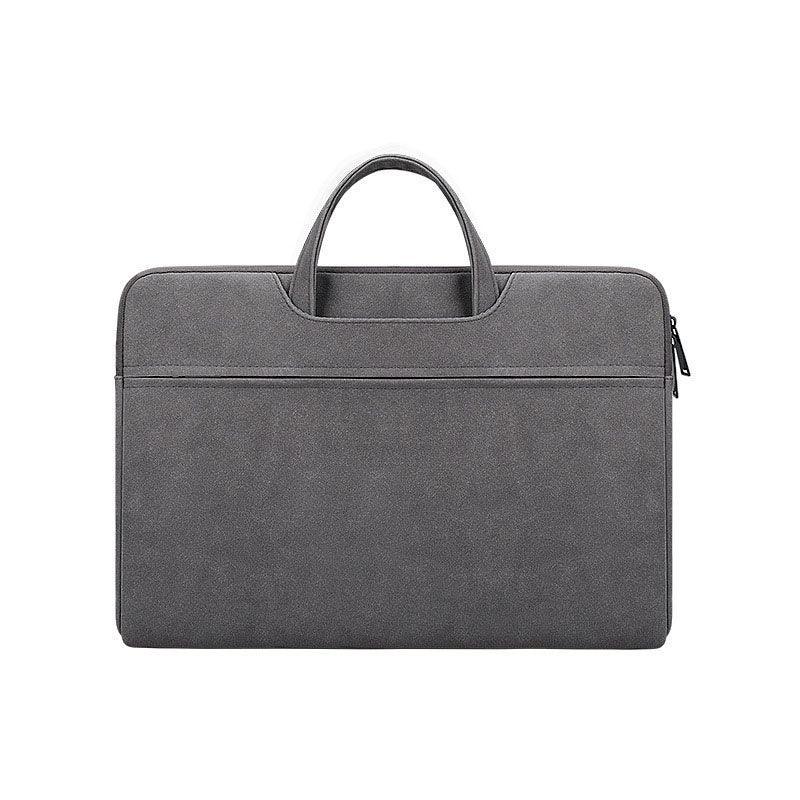 15.6 Inch Waterproof Business Computer Laptop Bag-Grey - Obeezi.com
