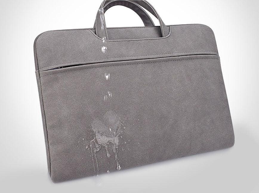 15.6 Inch Waterproof Business Computer Laptop Bag-Grey - Obeezi.com