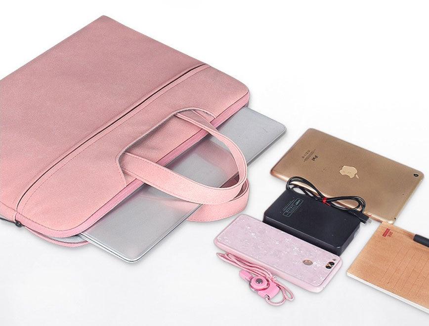15.6 Inch Waterproof Business Computer Laptop Bag-Pink - Obeezi.com