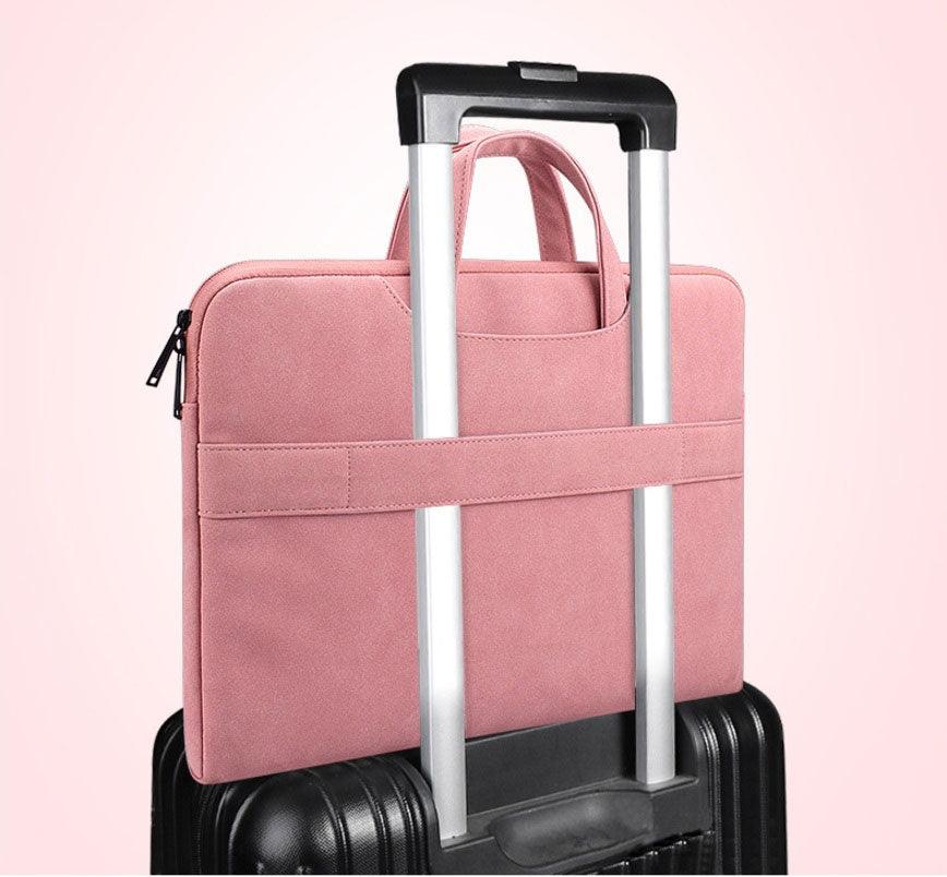 15.6 Inch Waterproof Business Computer Laptop Bag-Pink - Obeezi.com