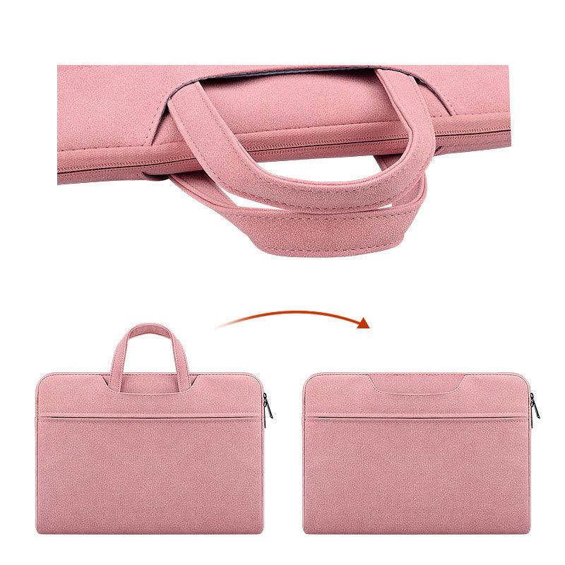 15.6 Inch Waterproof Business Computer Laptop Bag-Pink - Obeezi.com