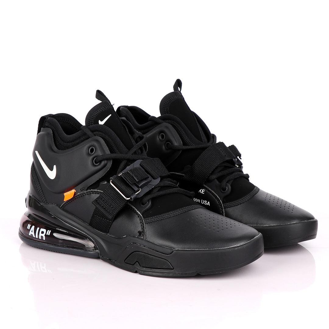 270 Off White Black Total Orange Men's Shoes Black - Obeezi