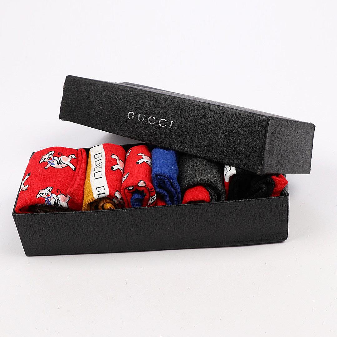 5 in 1 Shade Of Colored Design Socks - Obeezi.com