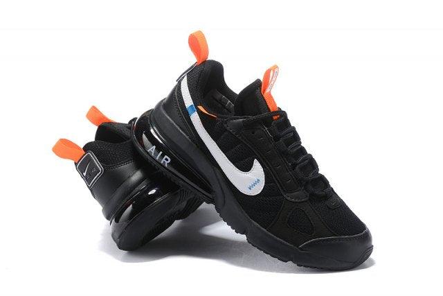 A M 270 Futura Black White Running Sneakers - Obeezi