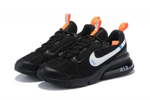 A M 270 Futura Black White Running Sneakers - Obeezi