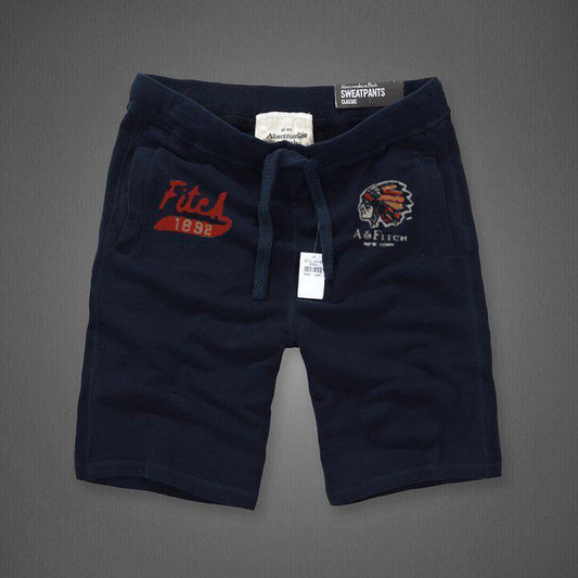A&Fitch New York Classic Crested Navy Blue Short - Obeezi