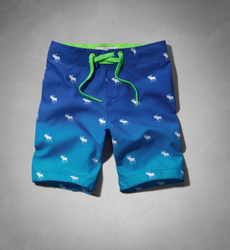 Abercrombie and Fitch Bow Logo Short Blue - Obeezi