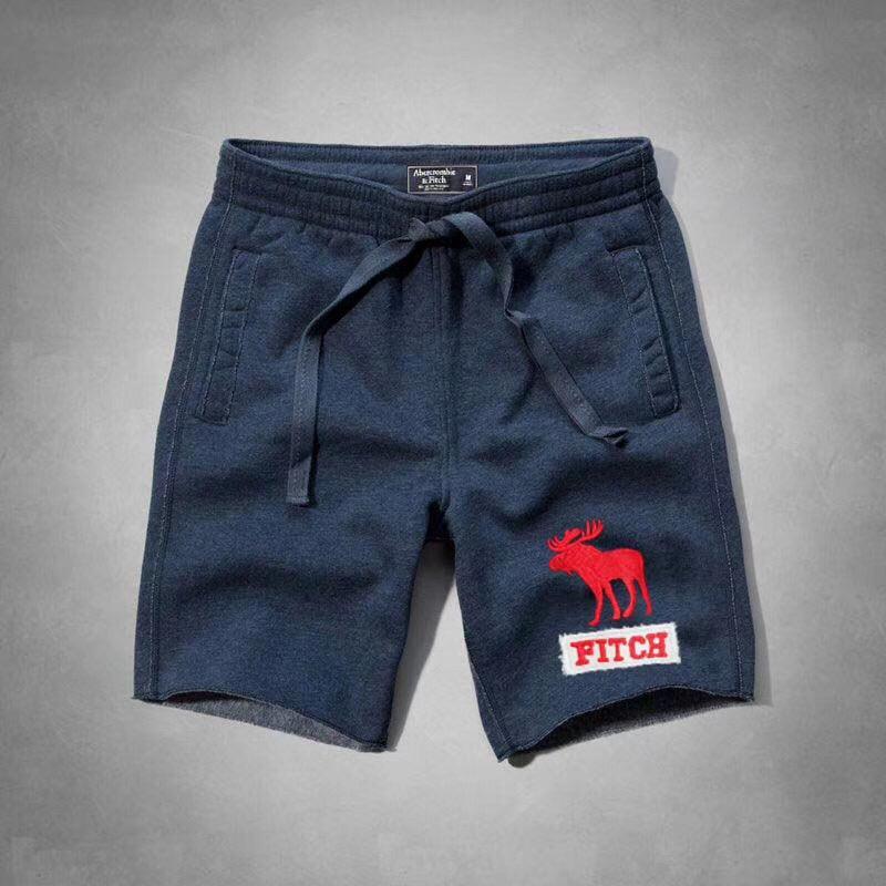 Abercrombie And Fitch Men's With Logo Crested Red-Blue - Obeezi