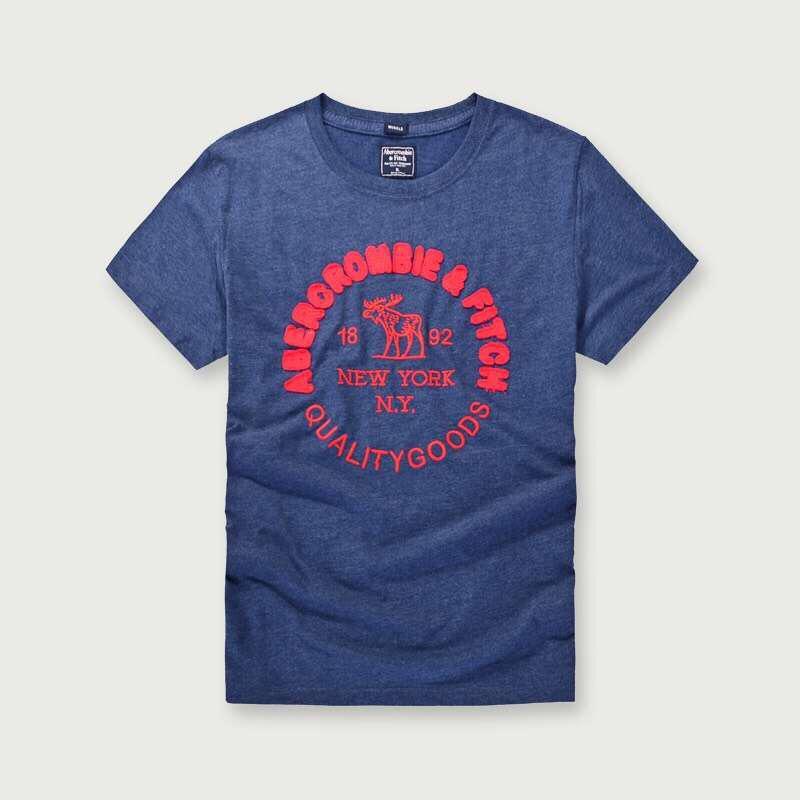 Abercrombie Fitch NY 1892 Quality Goods T shirt - Navy Blue - Obeezi