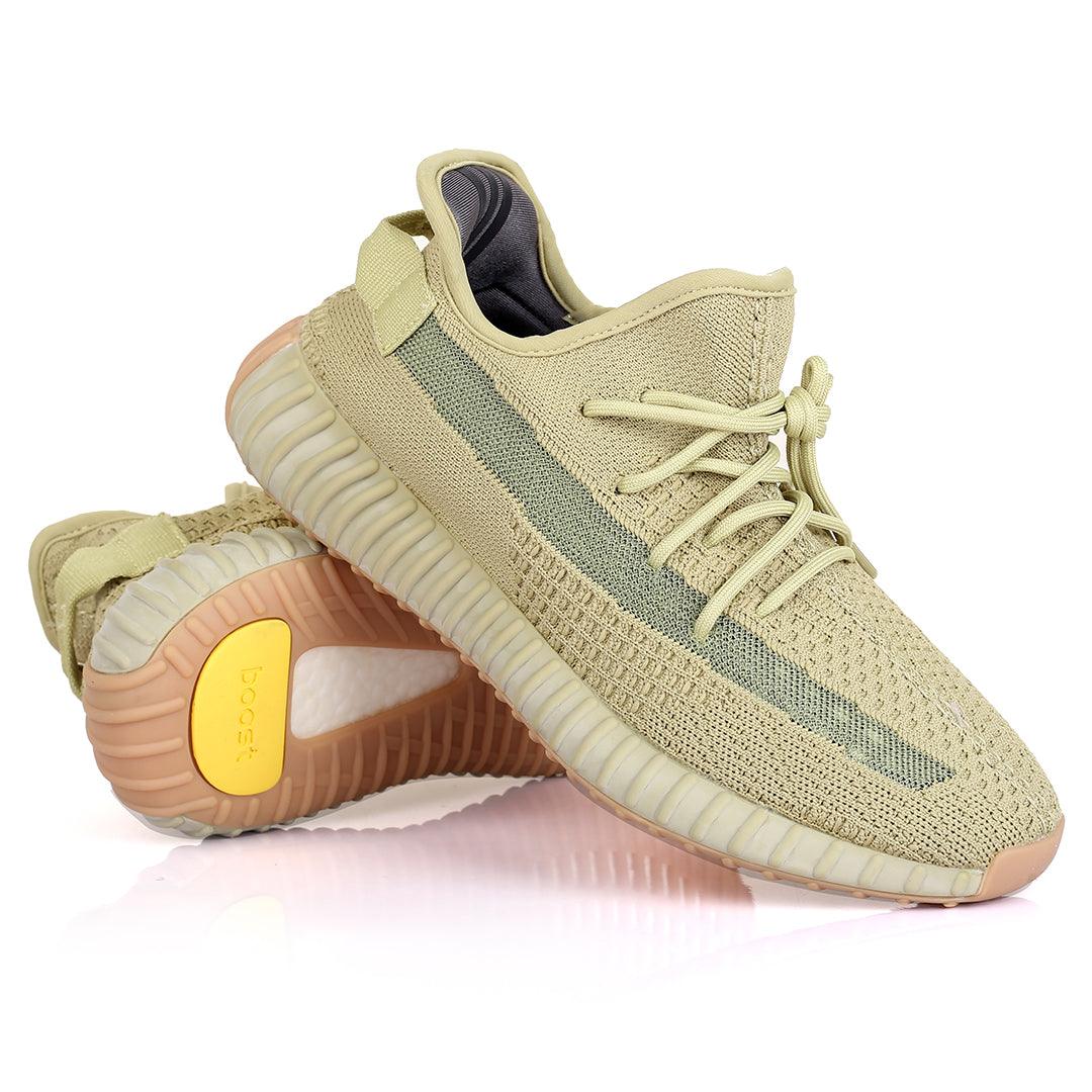 AD 350 Superlative Lemon Designed Lace Up Sneakers - Lemon - Obeezi.com