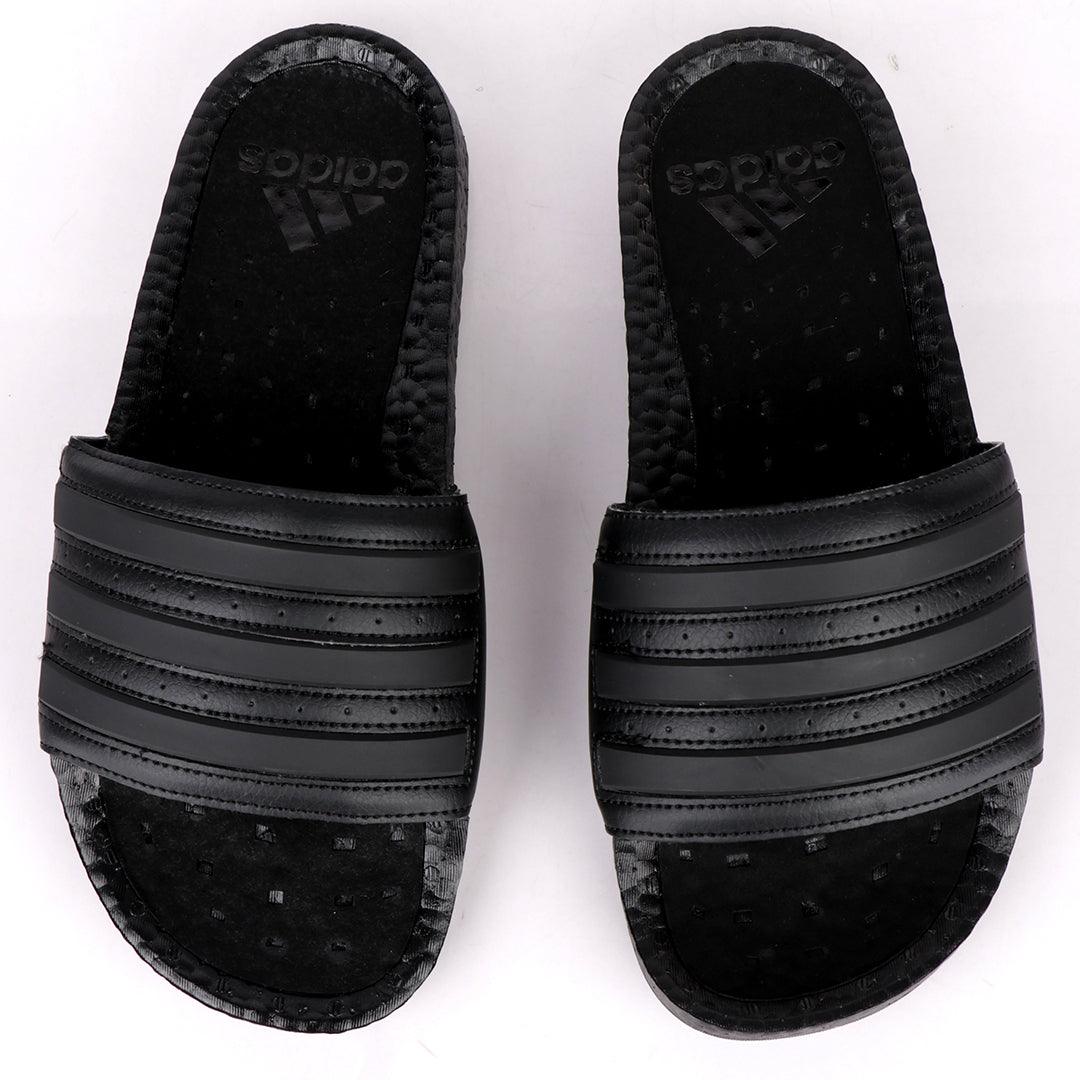 AD Adilette Boost Men's Lightweight Breathable Slide-Black - Obeezi.com