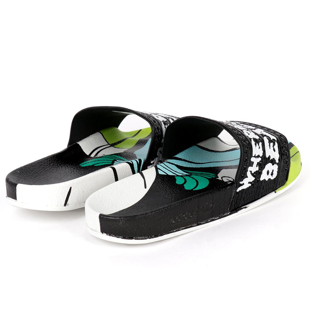 AD Adilette Men's Beach Slide floral Sole - Obeezi.com