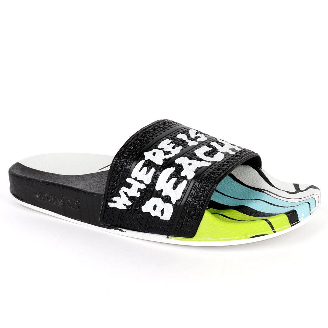 AD Adilette Men's Beach Slide floral Sole - Obeezi.com