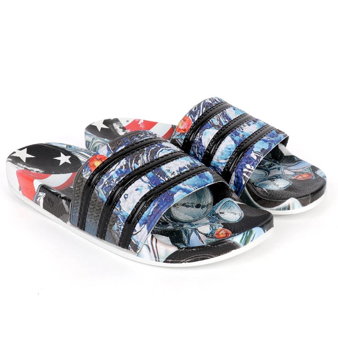 AD Adilette Synthetic Comfort Men's Slide - Multicolor - Obeezi.com