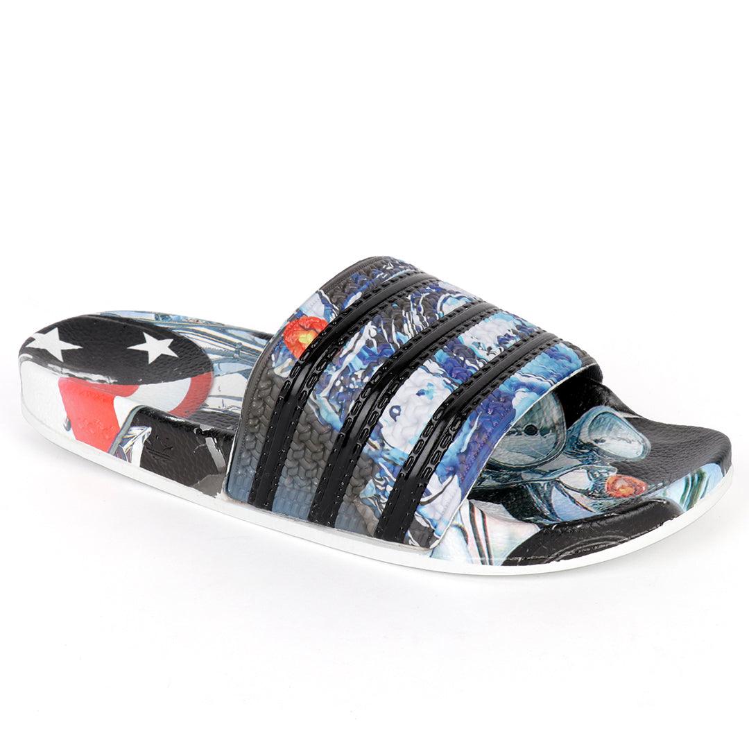 AD Adilette Synthetic Comfort Men's Slide - Multicolor - Obeezi.com