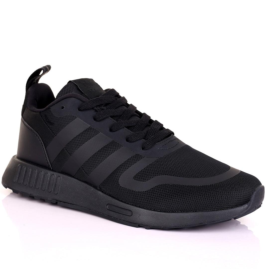 AD All Black Exquisite Designed Running Sneakers - Obeezi.com