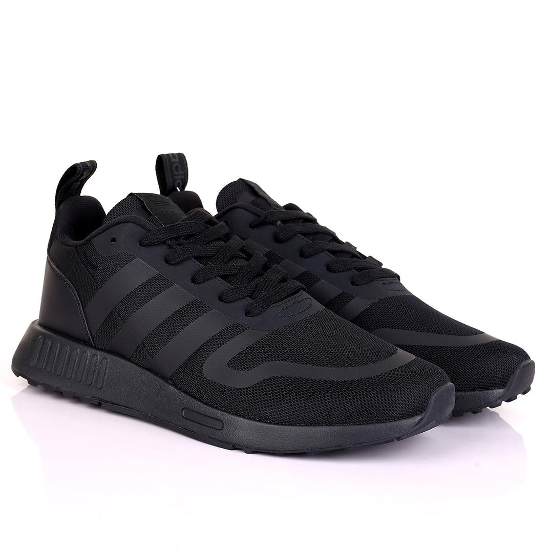 AD All Black Exquisite Designed Running Sneakers - Obeezi.com