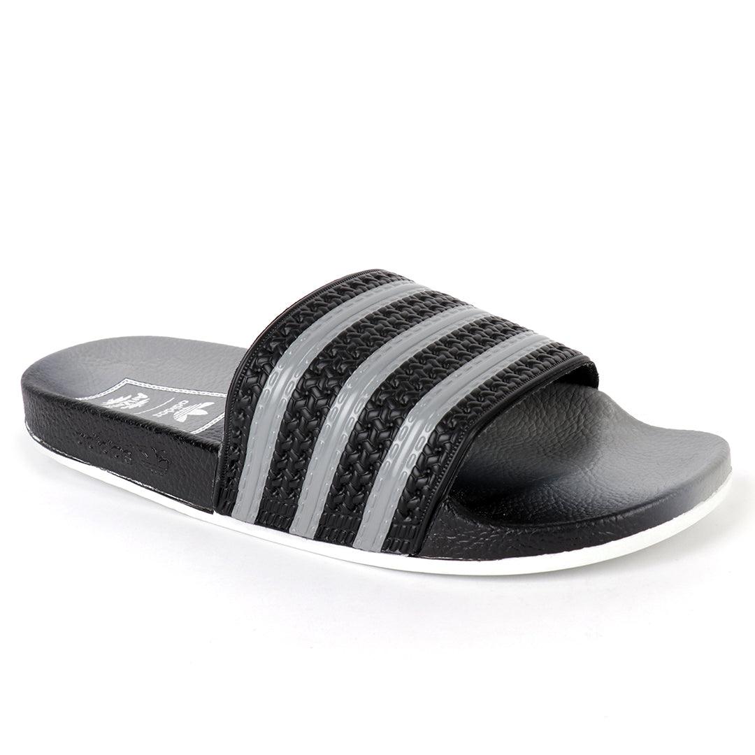 AD Arizona Men's Bloomfield Slide Black Grey Sole - Obeezi.com