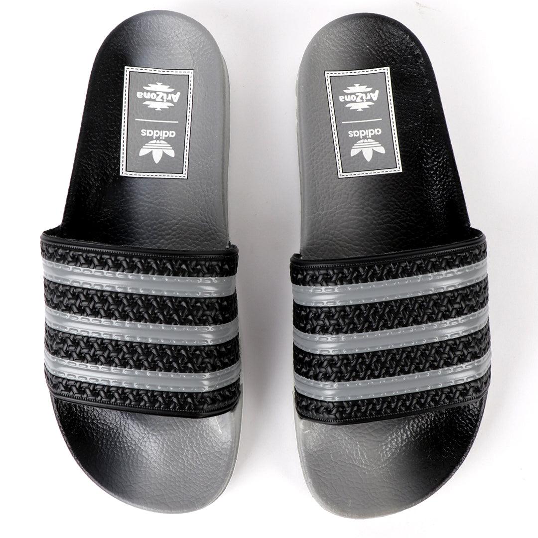 AD Arizona Men's Bloomfield Slide Black Grey Sole - Obeezi.com