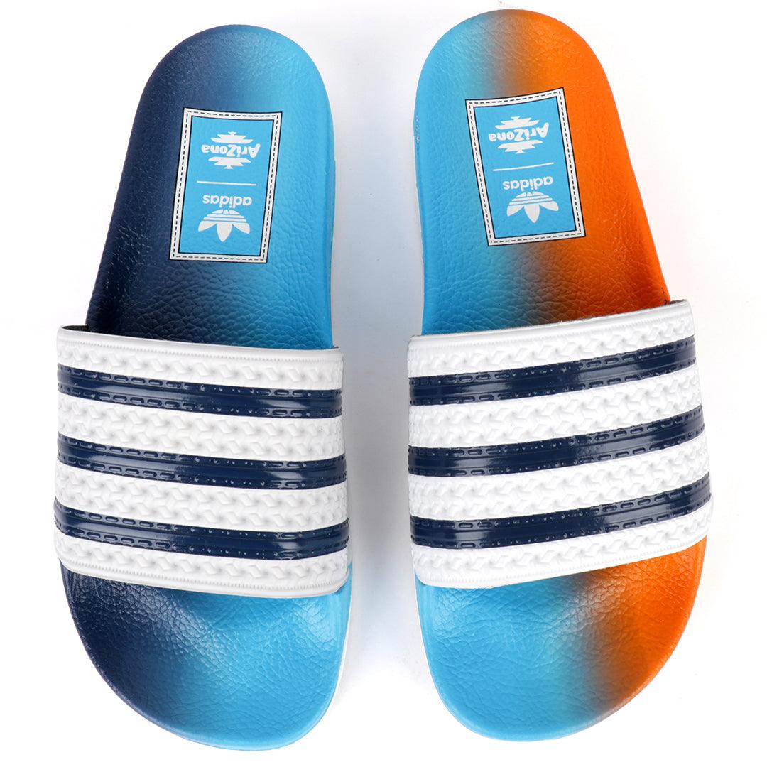 AD Arizona Men's Bloomfield Slide orange Blue Sole - Obeezi.com