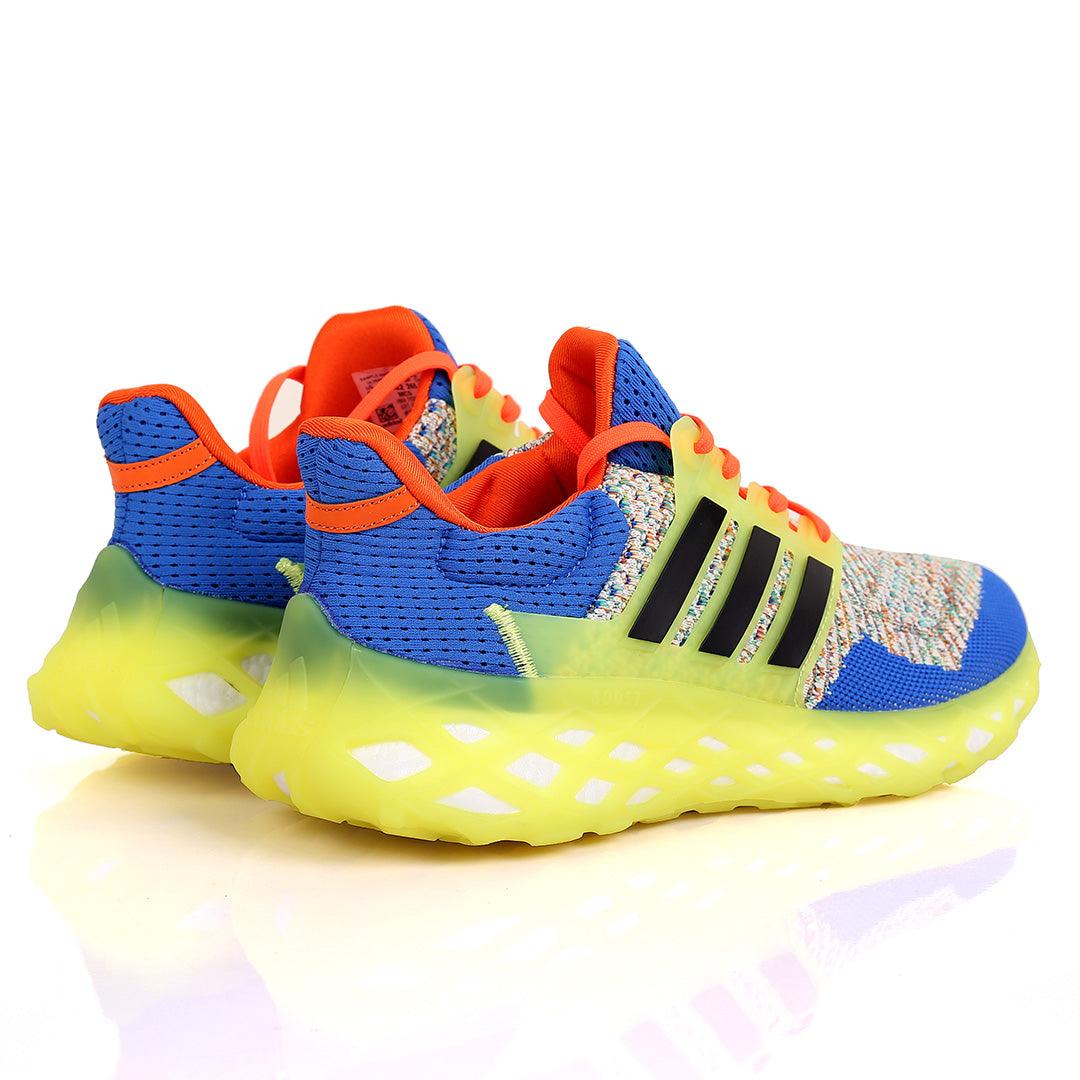 AD Boost Multi-Coloured Drift Men's Running Sneakers With Lemon Sole - Obeezi.com