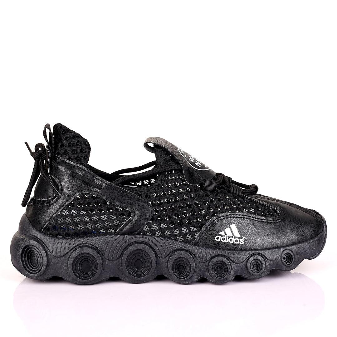 AD Deerupt Illegal Fishing net Designed Wheel Sole Designed Sneakers - Black - Obeezi.com