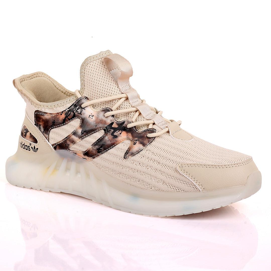 AD Exquisite Men Logo Designed Lace Up Sneakers - Obeezi.com