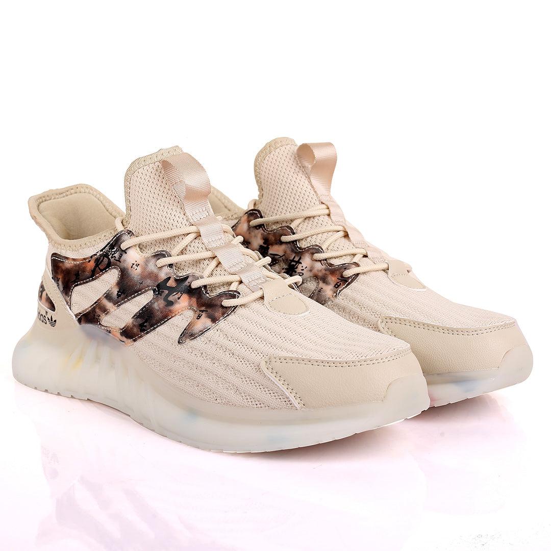AD Exquisite Men Logo Designed Lace Up Sneakers - Obeezi.com