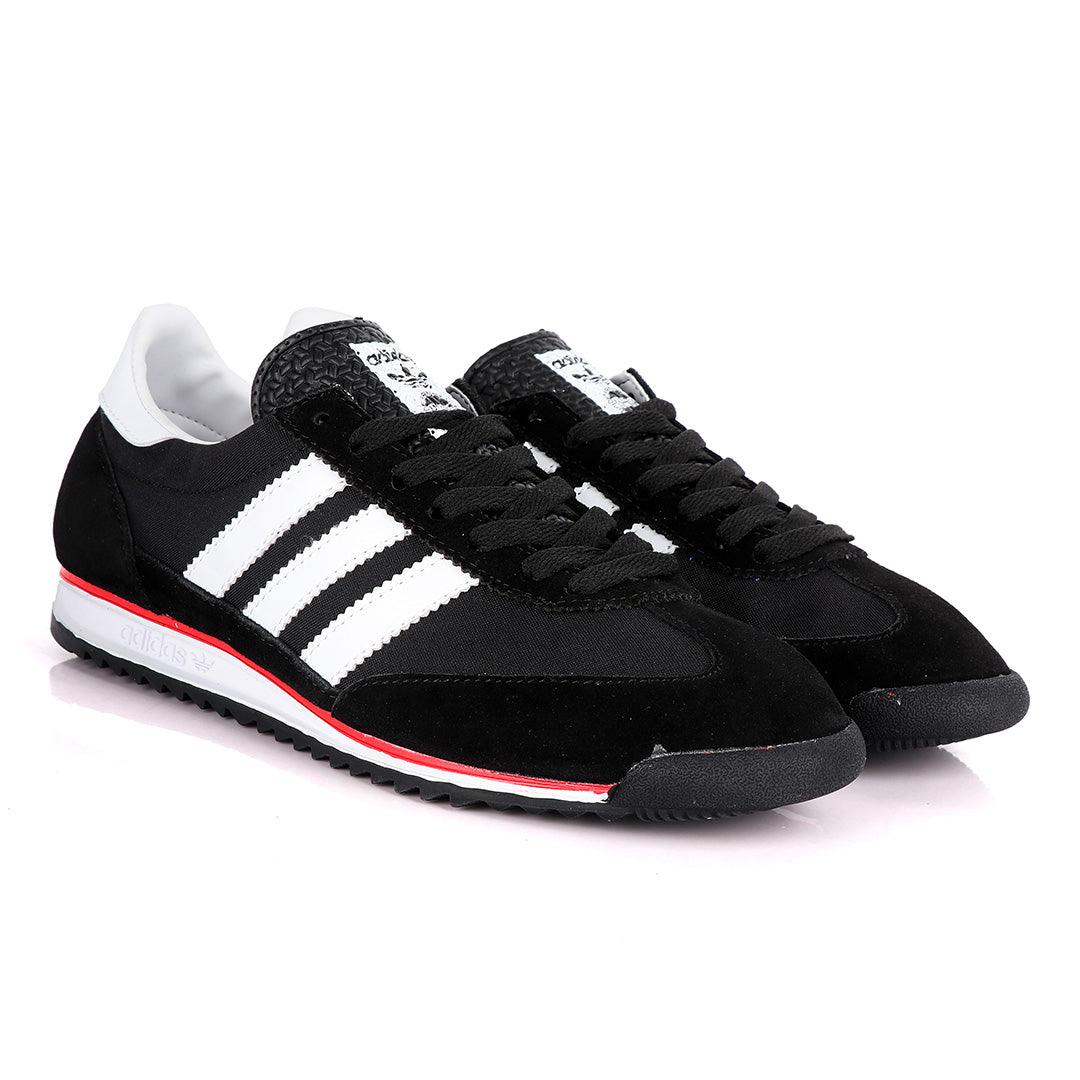 AD Originals Branded Black Sneakers - Obeezi