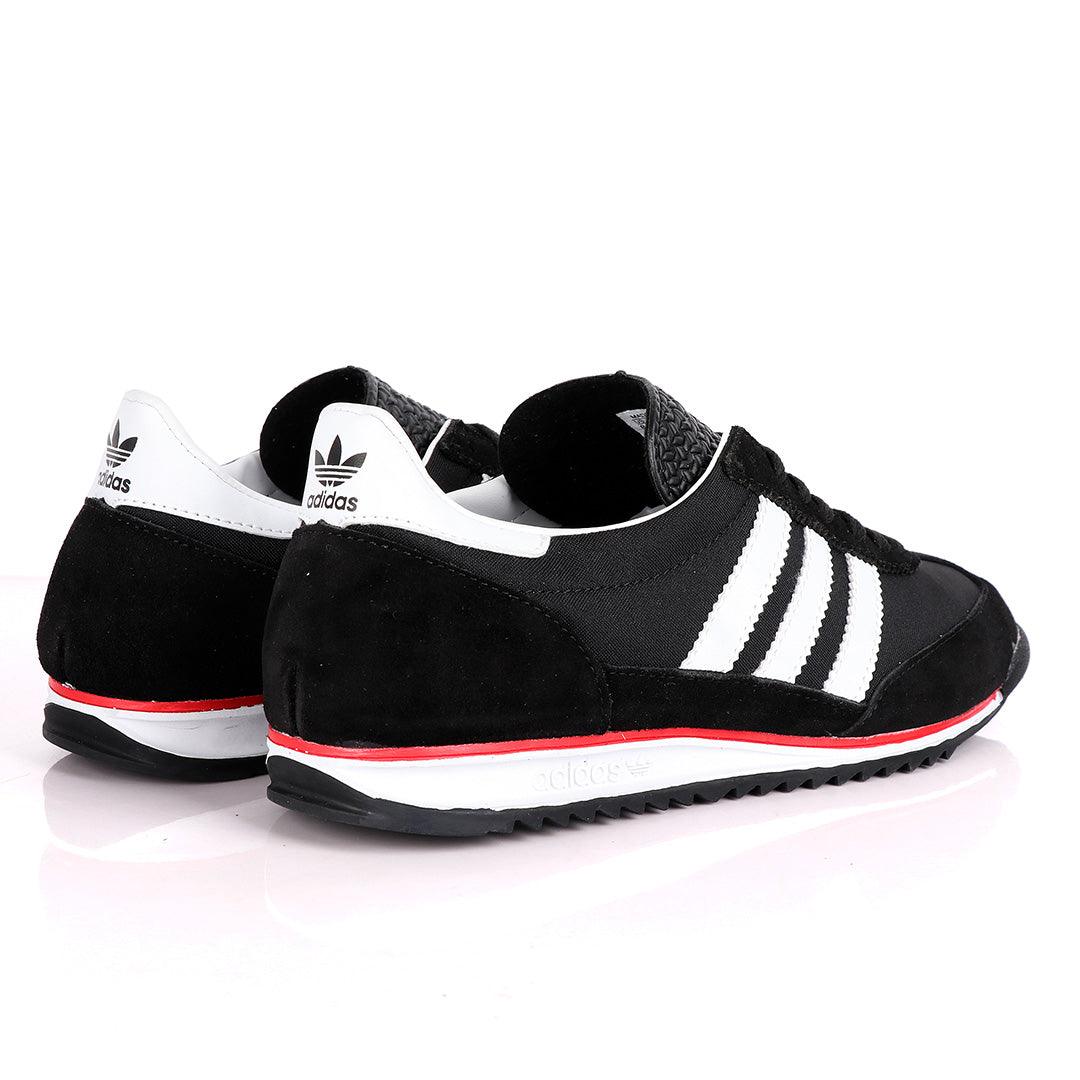 AD Originals Branded Black Sneakers - Obeezi
