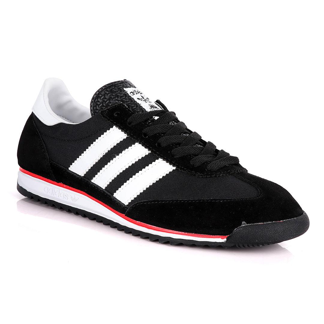 AD Originals Branded Black Sneakers - Obeezi