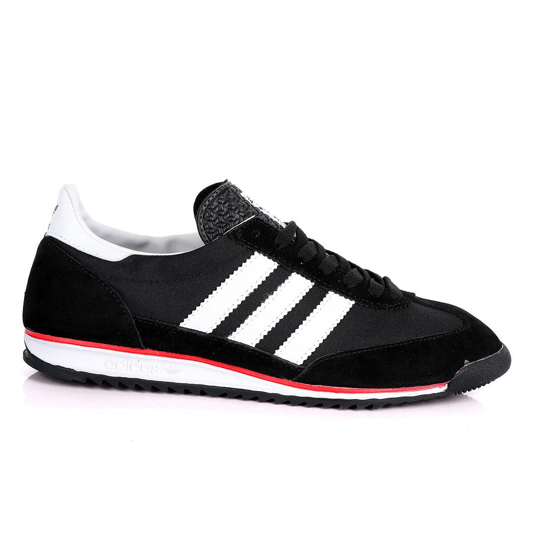 AD Originals Branded Black Sneakers - Obeezi