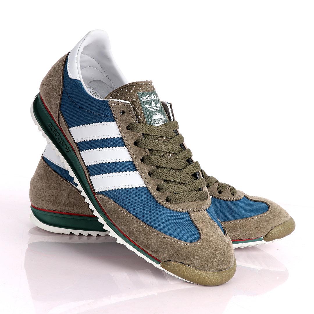 AD Originals Branded Green Sneakers - Obeezi