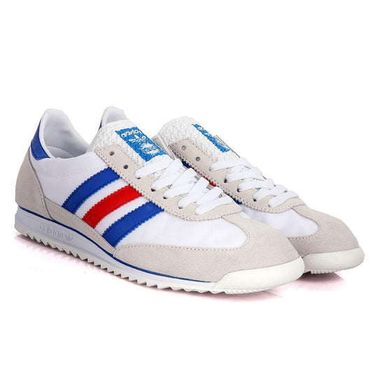 AD Originals Branded White Sneakers - Obeezi