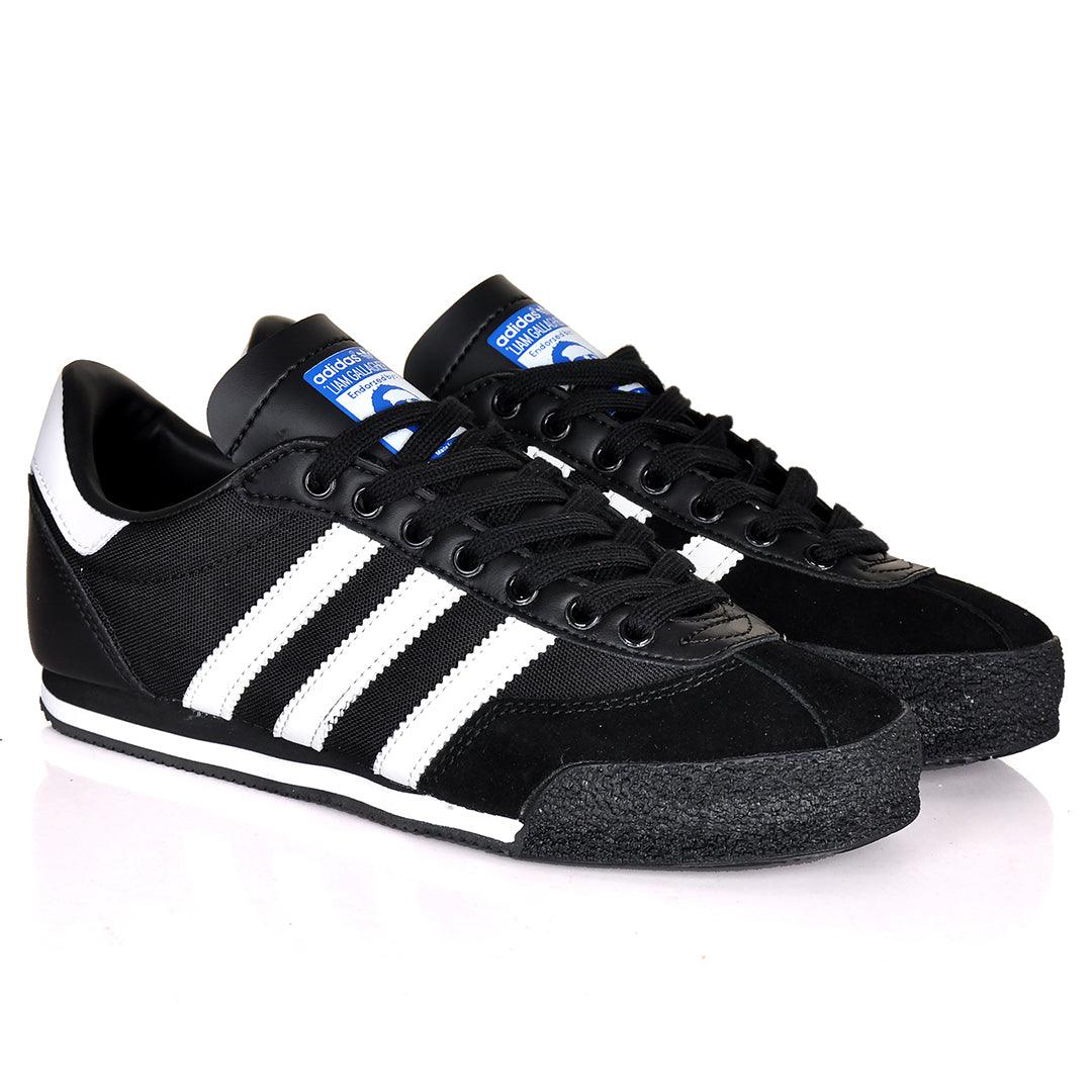 AD Samba OG 3 Stripes Low Sneakers- Black - Obeezi.com