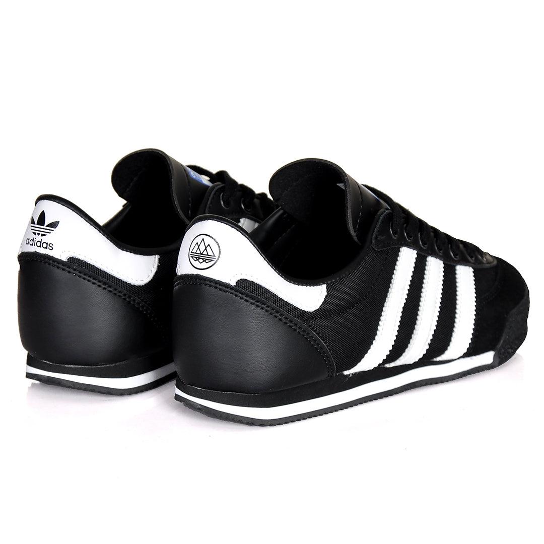 AD Samba OG 3 Stripes Low Sneakers- Black - Obeezi.com