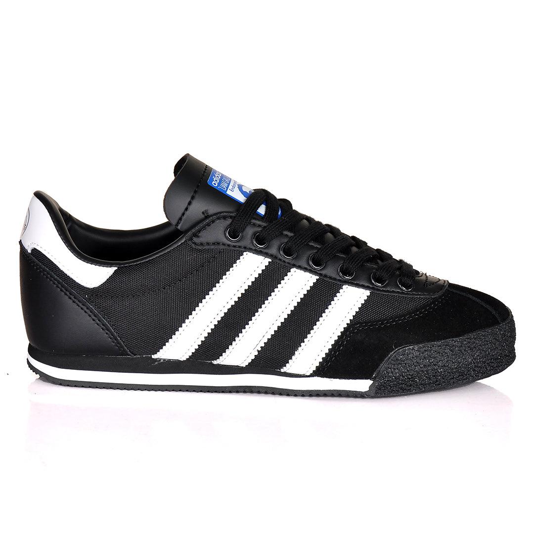 AD Samba OG 3 Stripes Low Sneakers- Black - Obeezi.com