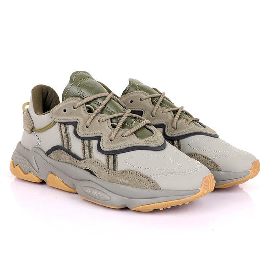 AD Simplified Ozweego Grey Sneaker - Obeezi