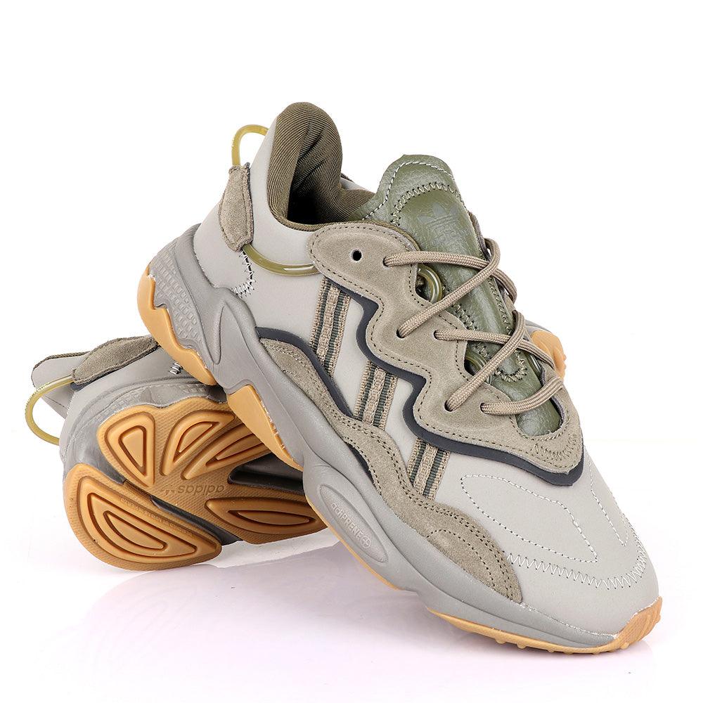 AD Simplified Ozweego Grey Sneaker - Obeezi