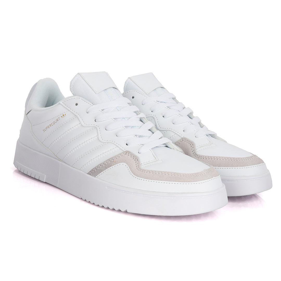 AD SuperCourt Trendy Sneakers- White - Obeezi