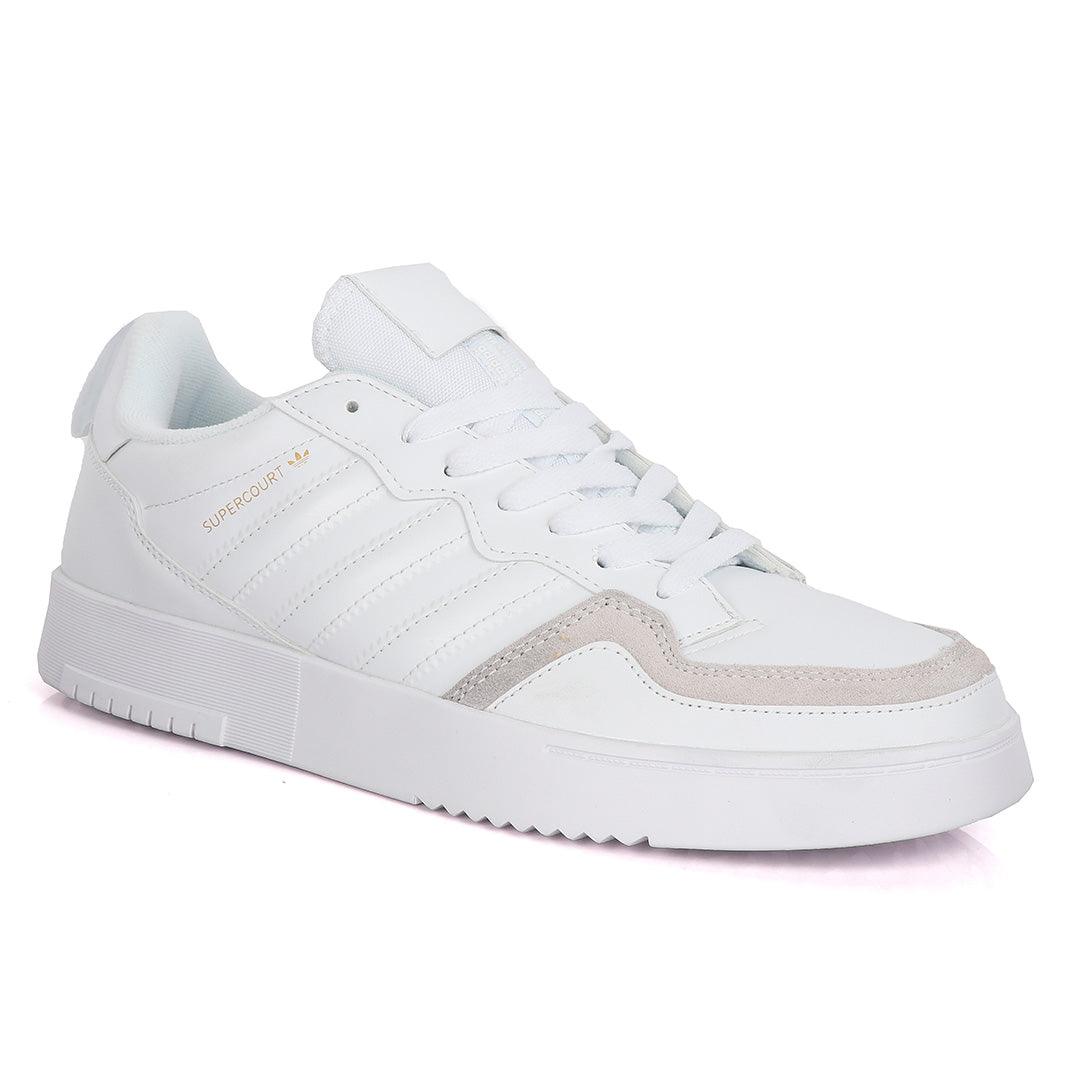 AD SuperCourt Trendy Sneakers- White - Obeezi
