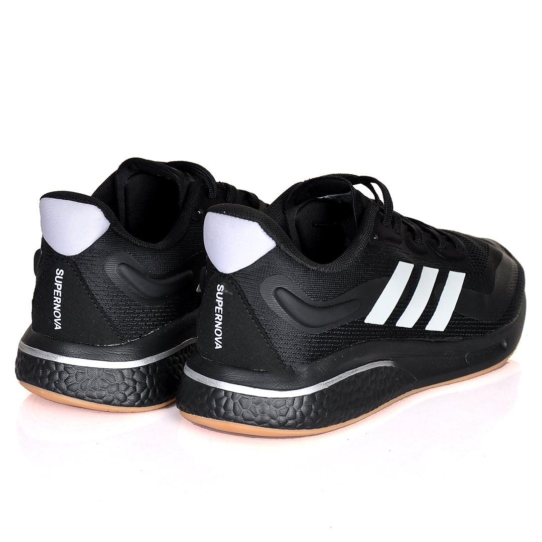 AD Supernova Breathable Designed Sneakers- Black - Obeezi.com